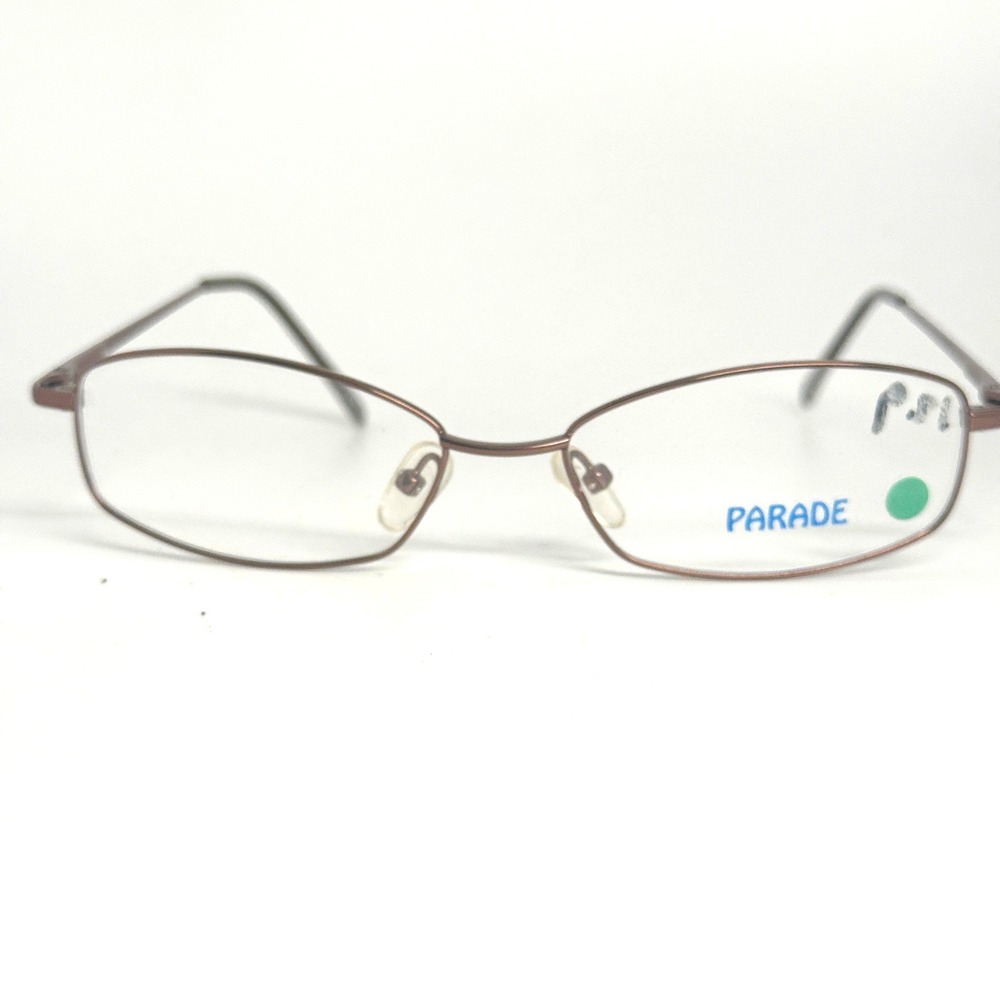 Parade Eyeglasses PRO1554 Brown Oval Metal Frame 55-16-135 Eyewear